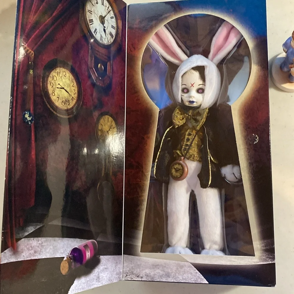 Living Dead Dolls In Wonderland Eggzorcist as The White Rabbit